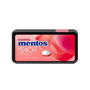 농심 멘토스 후르트민트 피치향 21g