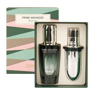 오휘 프라임 어드밴서 디에이징 앰플 세럼 스페셜 세트 50ml+50ml 리필