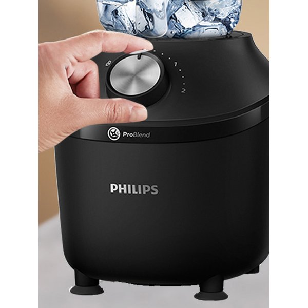 3000 시리즈 블렌더/믹서기 HR2191/21 블랙 다지기 구성