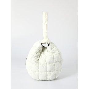 Cloud dumpling bag - White