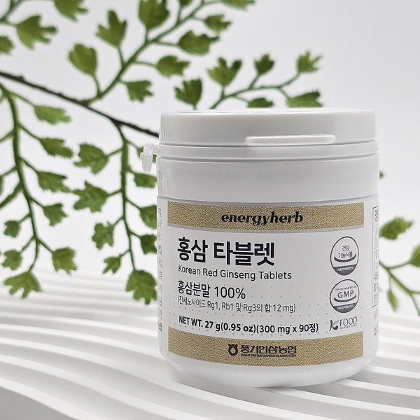[풍기인삼농협] 에너지허브  홍삼타블렛 27g