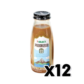 세븐일레븐 커피머금은 제주우유 병음료 190ml x 12개