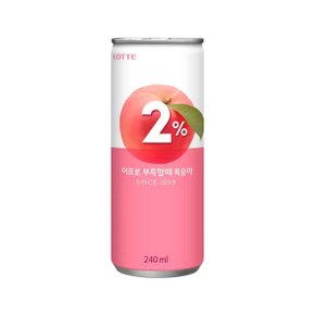 2프로음료 이프로캔 복숭아 240ml 60캔