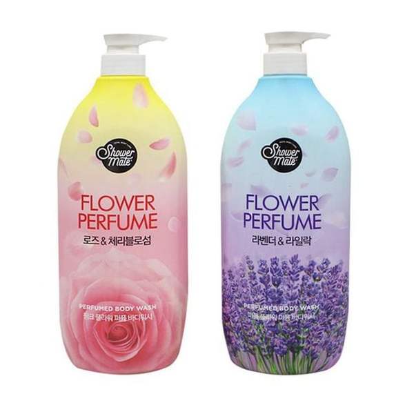 확대된 대표 바디워시 라일락 샤워 900mL 목욕 청결 바디 클렌저 바디워시 바디클렌저
