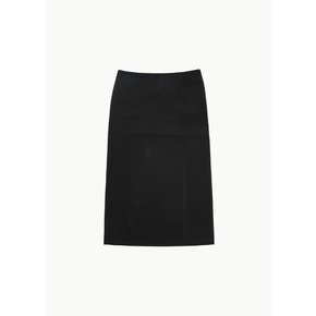 고셰 24SS GAUCHERE PLEATED MIDI SKIRT IN BLACK