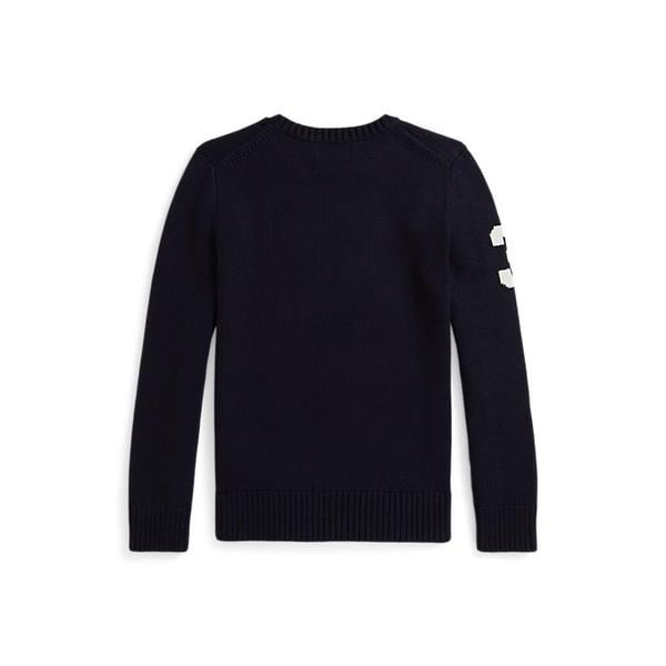 폴로 키즈 남아 8-18세 폴로 베어 크루넥 스웨터(CWPOSWEY6820685410)