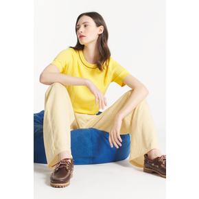 SHANON – KNIT TOP_Yellow_LSTA1PO08W