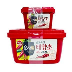 사조해표 순창궁 태양초골드고추장 1.8kg+450g
