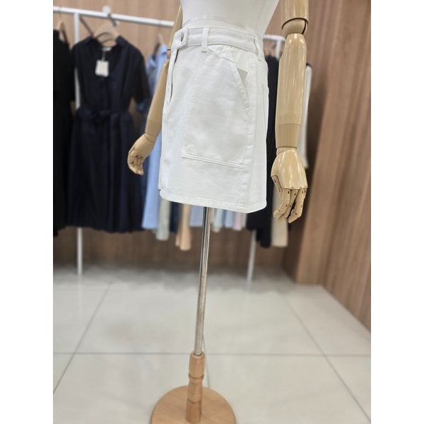 [여주점] [라인]포켓 데님 숏 스커트NWDSPD4000