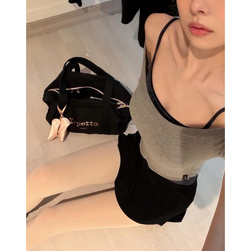 Repetto 레페토 발레가방 코튼 더플백 미듐 라지 댄스백