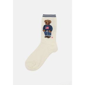 5187688 Ralph Lauren CREW SOCK SINGLE - Socks ivory