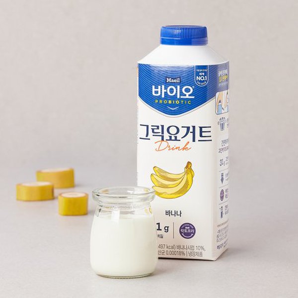 [쓱7클럽] 매일 그릭요거트 드링크 바나나 710ml