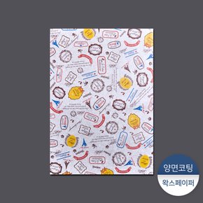 양면왁스페이퍼-스탬프 1묶음(250장)