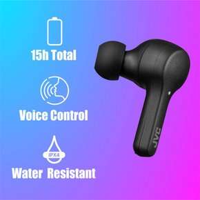 JVC HA-A7T-B bluetooth 4.8g Bluetooth Ver5. 0 무선 이어폰 본체 질량 소형 경량 바디 최대