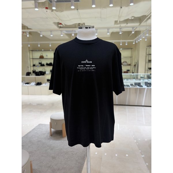 [부산점] 남성 텍스트 로고 반팔티셔츠 2100001-S0285-V0029