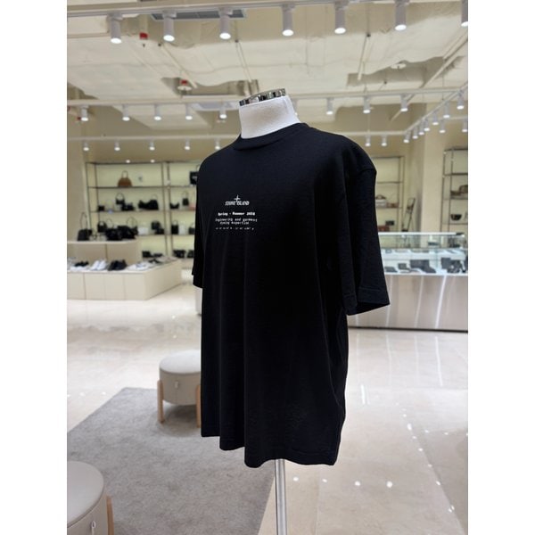 [부산점] 남성 텍스트 로고 반팔티셔츠 2100001-S0285-V0029