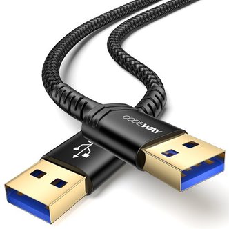 코드웨이 USB 3.0 A타입 A to A 케이블 0.5m외