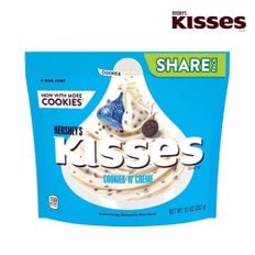  허쉬 키세스 쿠키 앤 크림 초콜릿 283g