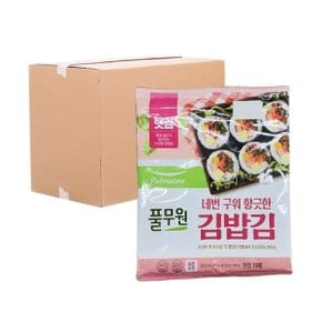 [박스] 풀무원 네번구운 김밥김 20g 50입