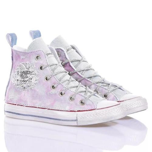 컨버스 스니커즈 3132 CONVERSE DENIM GLITTER Pink