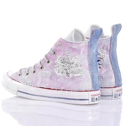 컨버스 스니커즈 3132 CONVERSE DENIM GLITTER Pink