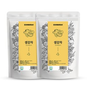 참앤들황토농원 국산 생강차 삼각티백 2gx50T 2봉