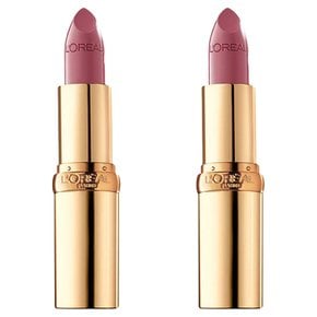 LOREAL Paris 로레알 파리 컬러 리치 립스틱 Saucy Mauve 2개