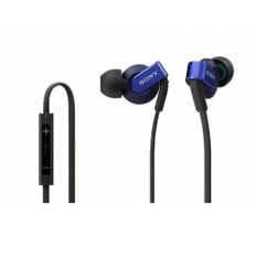 SONY EXTRA BASS 운반형 이어폰 iPhoneiPodiPad 대응 리모콘・마이크 첨부 블루 MDR-XB41IPL