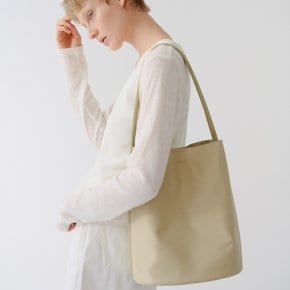 Large Mug shoulder bag Nylon Neutral oat