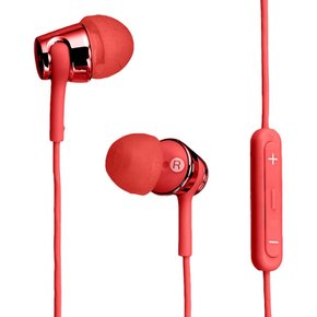 소니 이어폰 MDR-EX150IP R 커널형 iPhone iPod iPad용 리모컨 마이크 지원 헤드