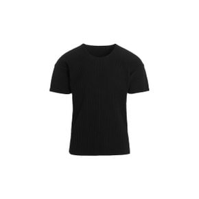 [이세이미야케] Short Sleeve T-Shirt HP46JK42015 Black