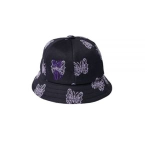 NEEDLES 니들스 x Kae Tanaka Bermuda Hat Poly Jacquard - Black (QV422) (NEEDLES 카에 타나카