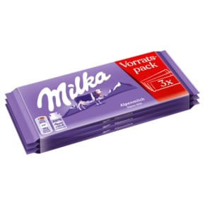 밀카 Milka 알파인 밀크 초콜릿 100gx3, 300g