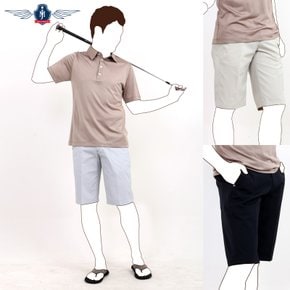 경량 리벳장식 하프 스판팬츠 (JMPT14SS-08HNC)