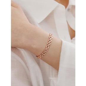 [Premium Plating] H링크 AB(P) 체인 팔찌 HL3B63302PB