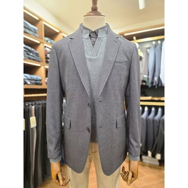 [여주점] 코오롱 브렌우드 남성 솔리드 라이크 조직 자켓 BRJCS26311NYX