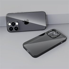 아이폰 iPhone 14 그레이 투명 젤리 케이스 Plus Pro Max 플러스 프로 맥스 유막현상방지