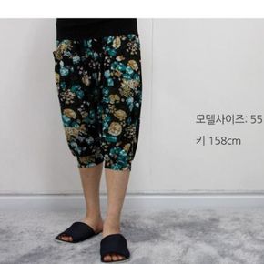 아름꽃 몸빼7부바지(랜덤) 쿨 냉장고바지 간절기 몸빼바지 여름바지 지민바지 할머니바지 냉..