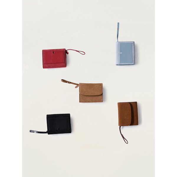 [리퍼브] Lunar Suede Card Wallet (5 Colors)