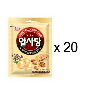 해태 알사탕 126g 16개 1Box 사무실 간식 캔디 사탕 알사탕 해태사탕 해태