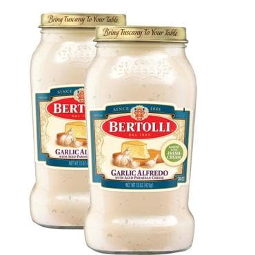  [해외직구] Bertolli 베르톨리 갈릭 알프레도 토스카나 스타일 파스타 소스 425g 2팩