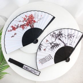 줄선(소)검 접부채 /전통부채/한지부채/접이식/대나무/한지접이식부채
