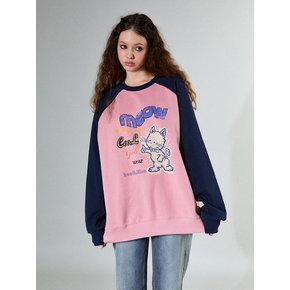 MEOW Koolkitten Sweatshirt (PINK)