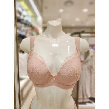 트라이엄프 [80C~90E]큰컵 전용 가벼운 패드 풀컵 몰드 쿠션 어깨끈 브래지어(TDWBR821LBE)