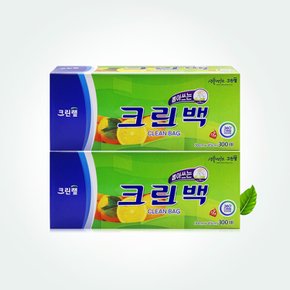 크린랩 크린백 300매 (30*45) x 2개 / 뽑아쓰는위생백