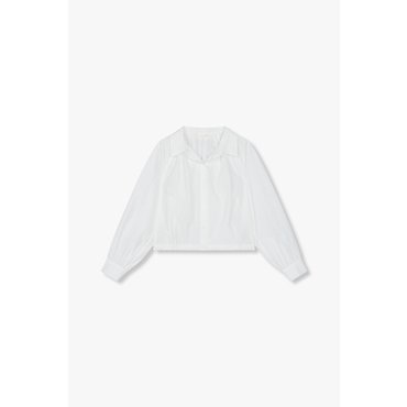 GCUT [지컷25S/S]스트링 헴 벌룬 슬리브 셔츠(7215260202)