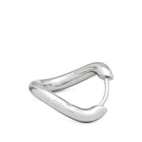 26FW 톰우드 이어링 101645 RIVER HOOP SILVER