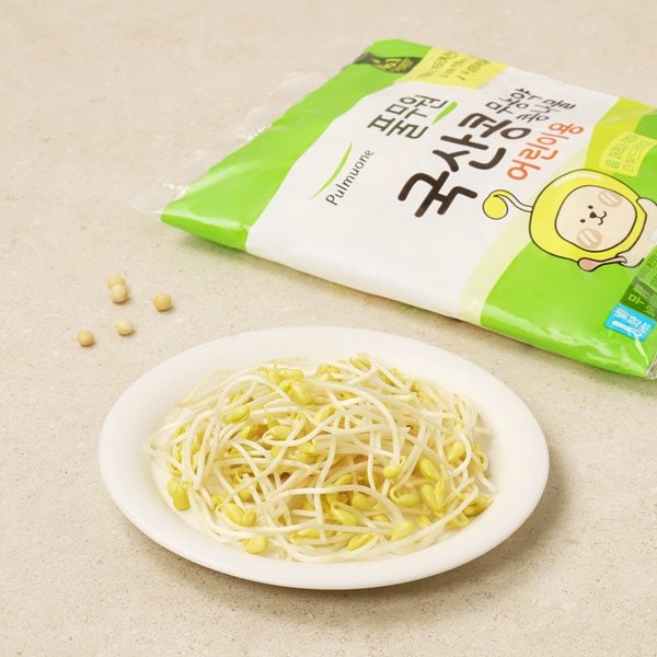 국산콩 무농약 콩나물 어린이용 200g