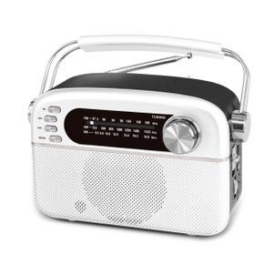 AP290 블루투스 효도 라디오 스피커 휴대용 트로트 주방 탁상용 소형 미니 어르신 MP3 블랙
