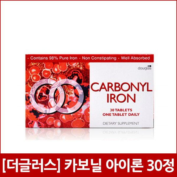 [더글러스] 카보닐 아이론 30정